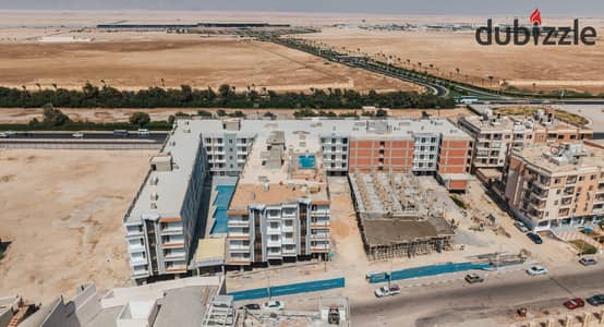 شقة للبيع في قلب مدينة الغردقة استلام في خلال 6 شهور باقساط حتى 48 شهر