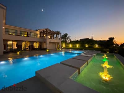 Palace for rent High end furnished in marassi Sidi Abdel Rahman valencia at north coast with stunning view on sea