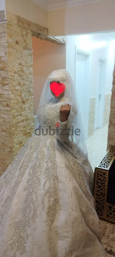فستان زفاف هاند ميد
