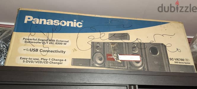 Panasonic SC-VK760 DVD Stereo System