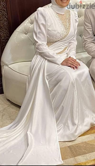 فستان ناعم اوف وايت