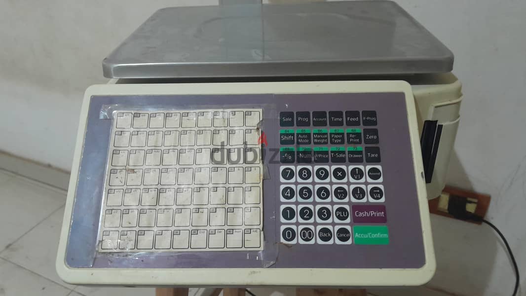 TM-A Bar Code Printing Scale 1