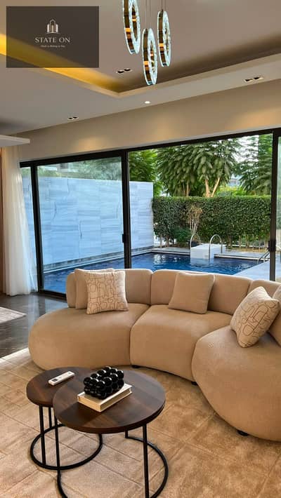 Luxury Ultra Super Lux Furnished Apartment for Rent with Garden & Pool, Fully Equipped at a Great Price – Prime Location in Lake View Residence