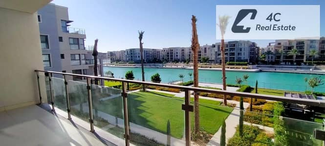 Chalet for sale 198 m 3 Bdr 4M below market price ready to move ultra super lux finishing prime location North facing canal view in Marassi Chalet for sale 198 m 3 Bdr 4M below market price ready to move ultra super lux finishing prime location North facing canal view in Marassi