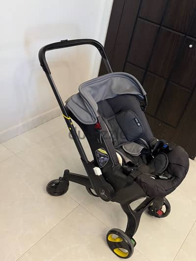 2 in 1 carseat stroller with reversible handle
