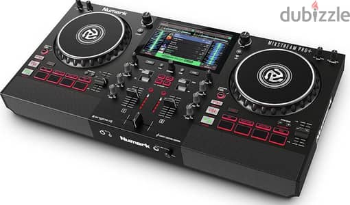 Numark Mixstream Pro+ Standalone DJ Controller, Amazon Music Unlimited