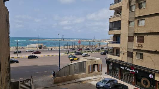 شقة للبيع بعمارات طابية -سيدي بشر، الاسكندريه، عمارة على البحر مباشرة