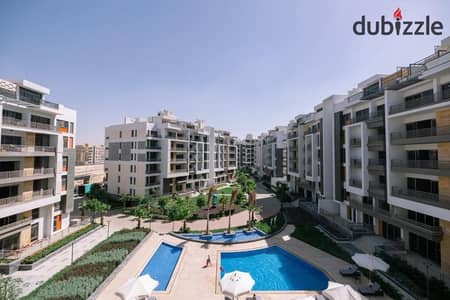شقة للبيع في قلب التجمع الخامس بالتقسيط علي 10 سنين في كمبوند ذا ايكون جاردن Apartment for sale in Fifth Settlement in The Icon Garden Compound.