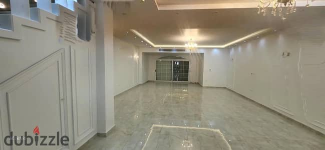 Townhouse for rent in Layan Compound Fifth Settlemen featuring good finishing With the kitchen and ACs at the lowest price near Al Ahly Sporting Club
