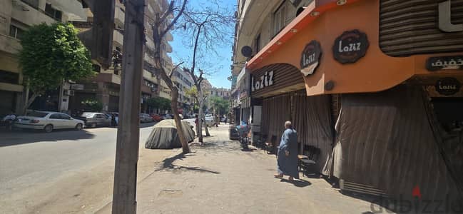 للبيع محل لذيذ قلب شبرا مصر اشارة احمد بدوي لوكيشن مهم خطوات من رمسيس