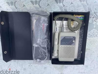 جهاز دوبلر طبي محمول ياباني Hadeco MiniDop ES-100VX بحالة ممتازة