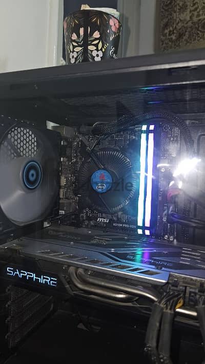 i3 8100 + msi h310m