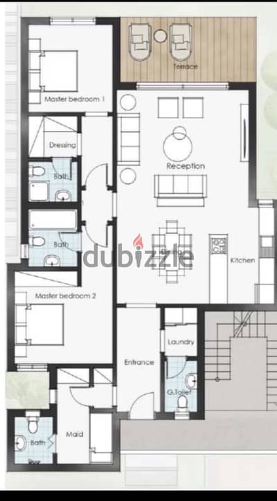 Beit el bahr resale chalet very competitive downpayment