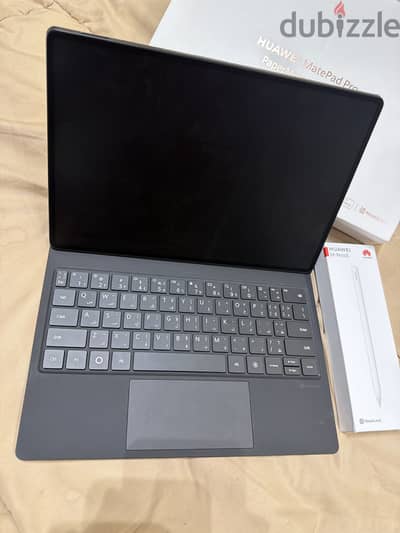 HUAWEI MatePad Pro 12.2 Papermatte Edition Black with pen and keyboard