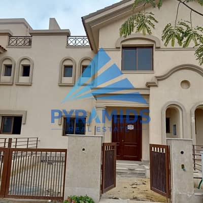 فيلا تاون هاوس F3 ميدل مباني 200م فيو جاردن استلام فوري خالصه الثمن بأفضل المواقع