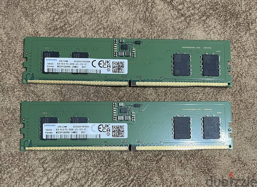 DDR5 Ram 2x8GB for PC 1