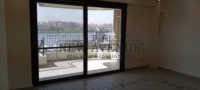 Delivered 1000 meter administrative office located directly on the Nile at the Maadi Corniche.