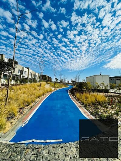 Standalone corner villa (Type O) for sale at the lowest price in Badya Palm Hills, 6th of October City – an investment opportunity.