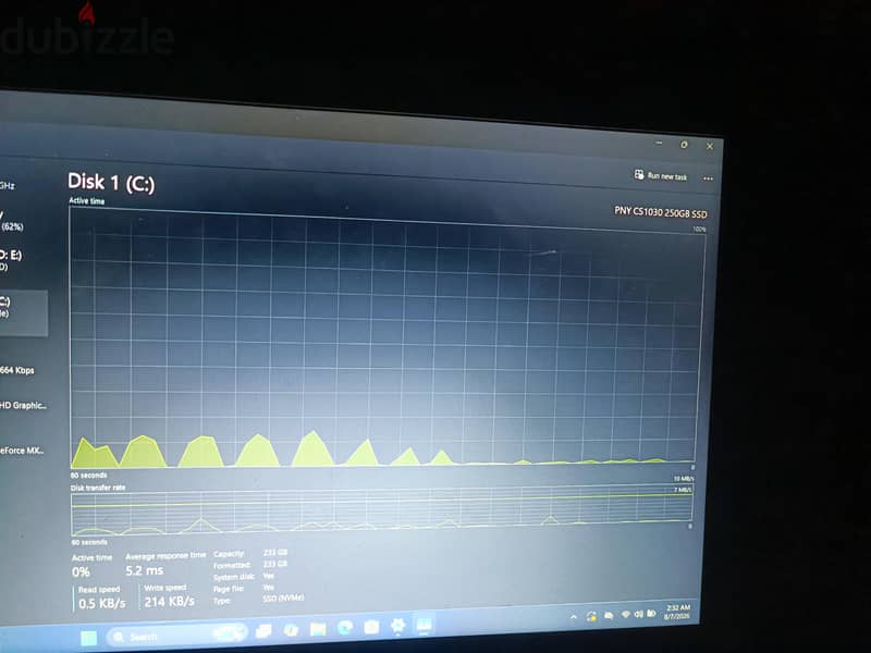 hp laptop core i7 8th 1