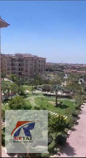 Apartment for rent in Hayati Residence Compound - Fifth Settlement | 185m + 100m roof | Ultra Super Lux | Next to Garden 8