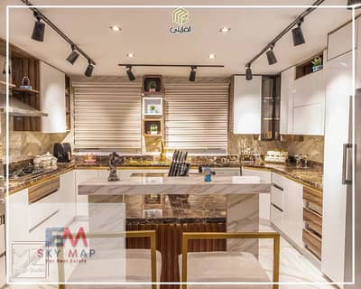Villa Model K Special Hotel Finishing with Swimming Pool for Sale in Madinaty at an Excellent Price