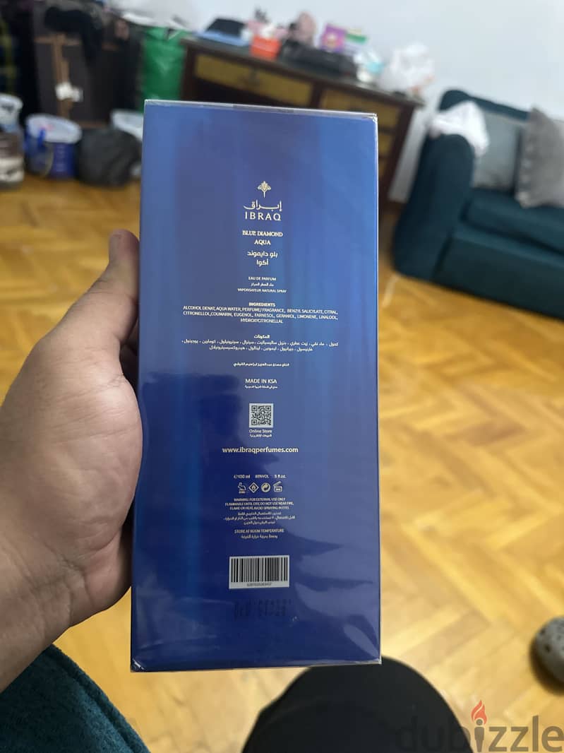 Blue Diamond Aqua – Ibraq Eau de Parfum 150ml 1