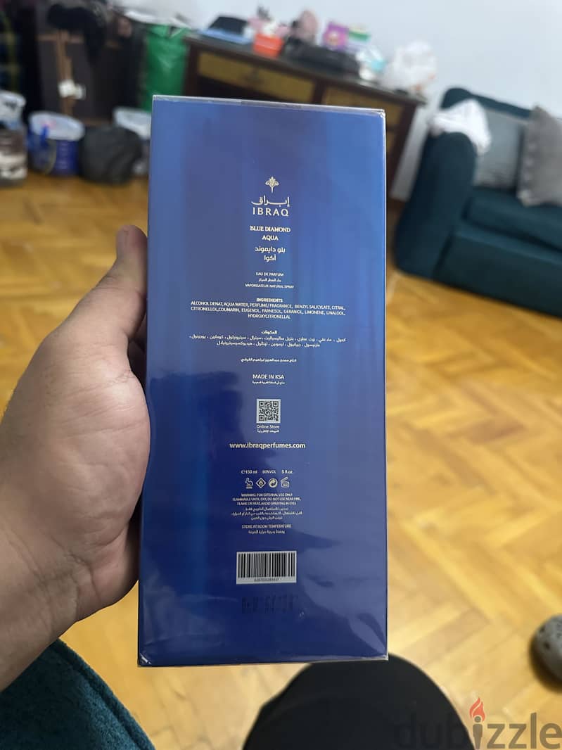 Blue Diamond Aqua – Ibraq Eau de Parfum 150ml 3