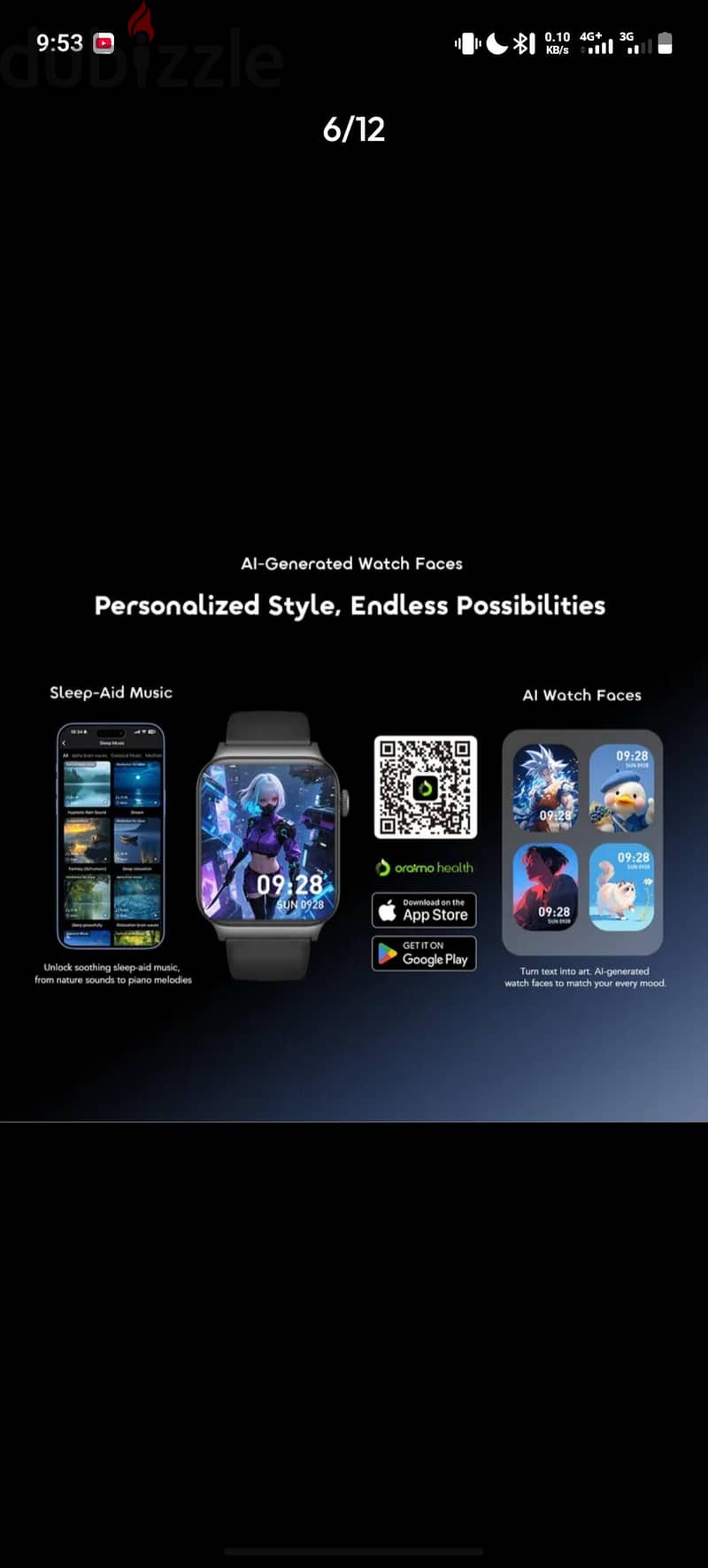 Oraimo watch 6 max 3