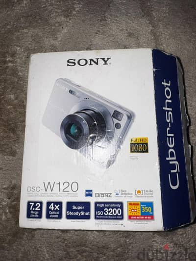 sony W120 digital camera ديجيتال كاميرا