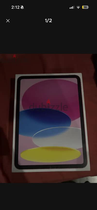 Ipad a16 جديد و ضمان و تامين