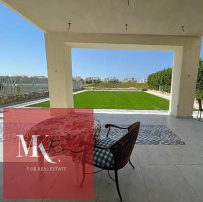 For Sale Senior Chalet First Row Golf Course, Ground Floor with 400m Garden in Hacienda Bay North Coast Sidi Abdel Rahman