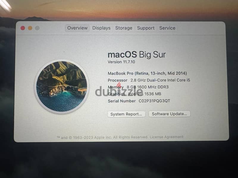 Macbook Pro 2014 2