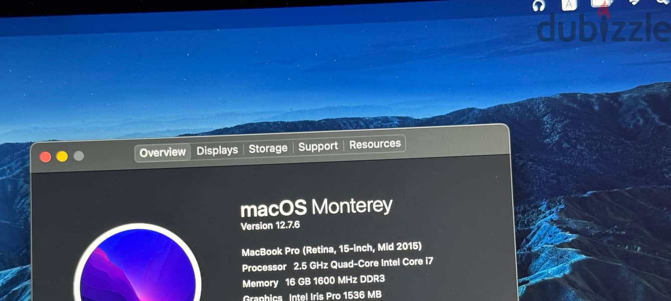 MacBook Pro 2015 15.6 inch 2