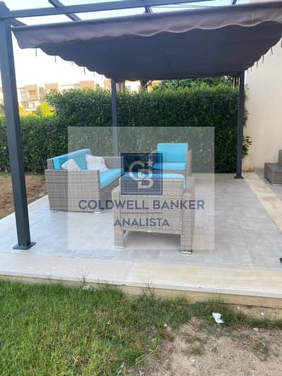 duplex with garden in amwaj very prime location facing north 3 bedroom +nanny room fully furnished