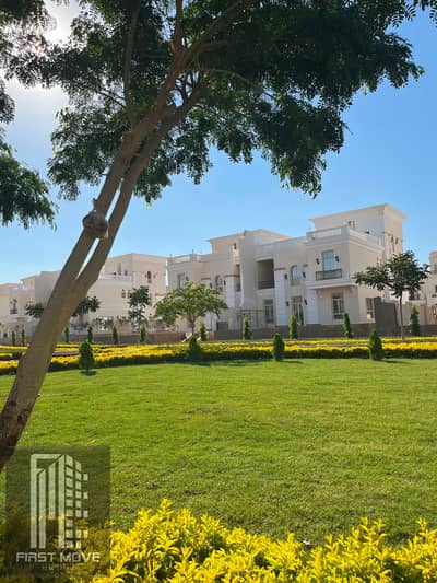 Twin house for sale with a prime view in the New Administrative Capital, immediate occupancy, ultra-super-lux finishing, located in the R5 area
