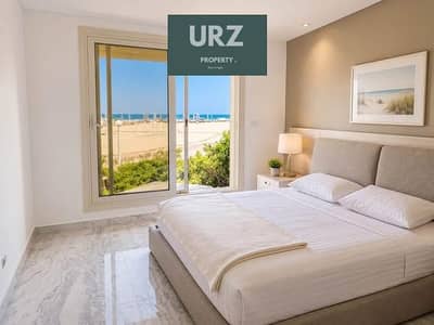 First-row lagoon & sea view chalet, fully finished with ACs panoramic location 35% discount near Marassi Modon The Med  DOSE