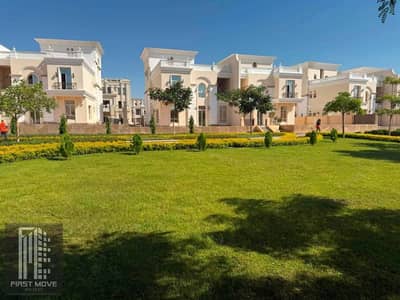 View and receive immediately a fully finished villa in the R5 area in the heart of the New Administrative Capital with an open view of green spaces an