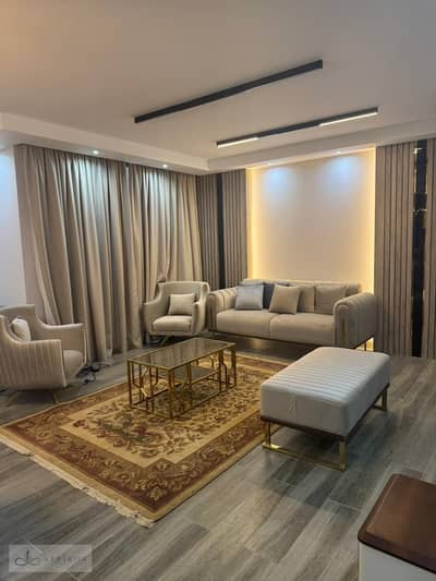 **Apartment for Rent in Spectrum – New Cairo**  Discover comfortable living in this spacious 215 sqm apartment located on the 4th floor of Spectrum Co