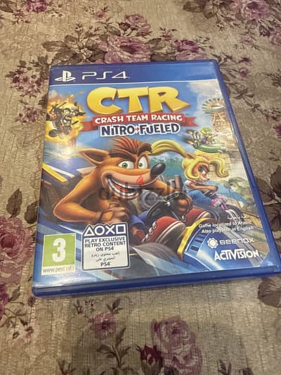 للبيع Crash Team Racing Nitro-Fueled PS4 - كراش سباقات بحالة ممتازه