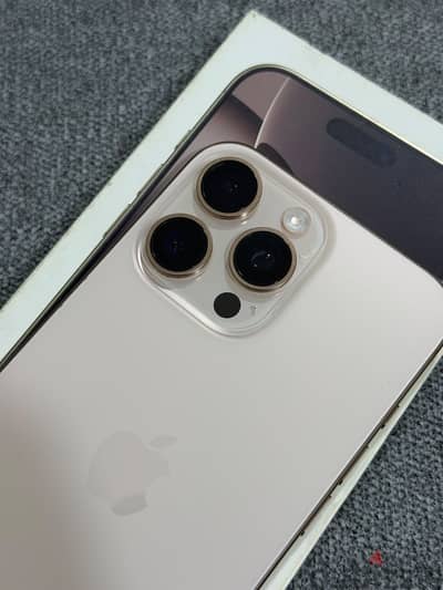 iPhone 16 Pro Max 512g - b 95% 380cc - السيريال مختلف عن العلبه