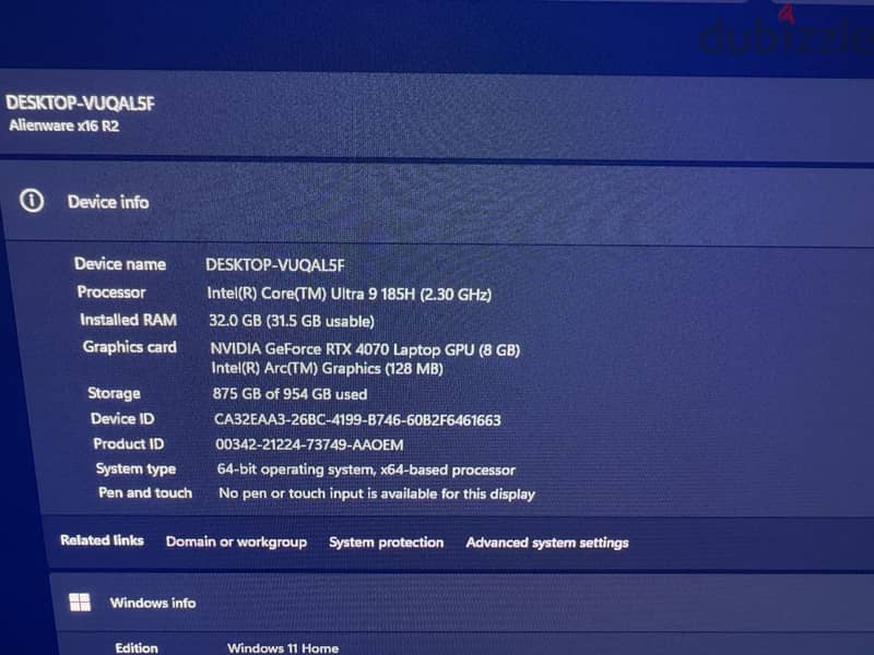 Alienware x16 R2 2