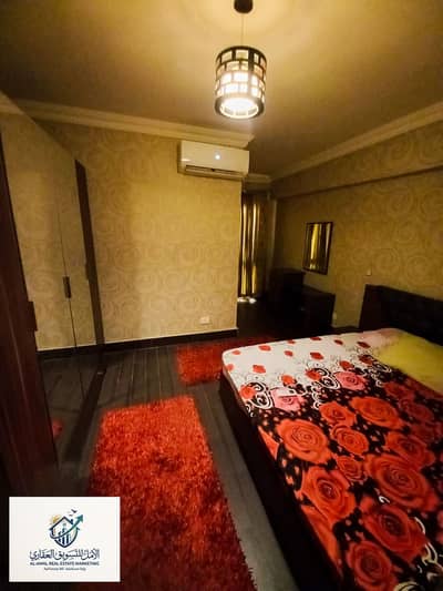 Furnished apartment for rent in Zahra, Maadi, in a distinguished and upscale location next to all international brands and all services, steps from the Fifty Mall