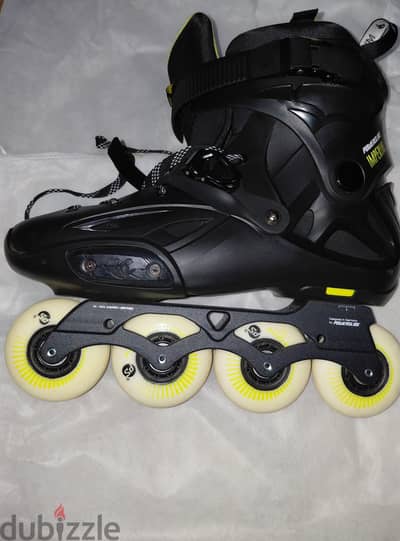سكيت powerslide imperial yellow 80