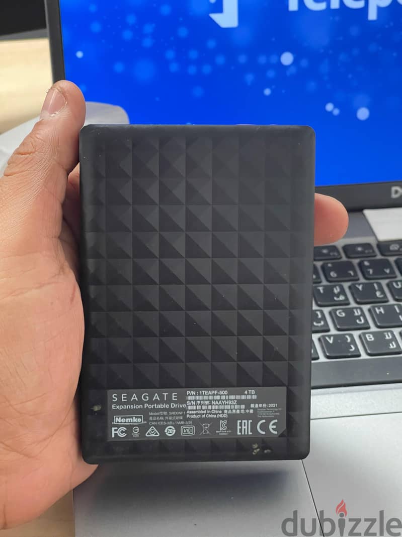 External hard 4TB (seagate) 2