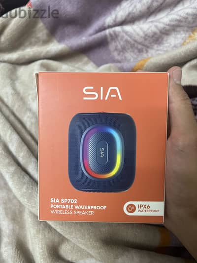 سبيكر بلوتوث محمول SIA SP٧٠٢ - جديد بالعلبة