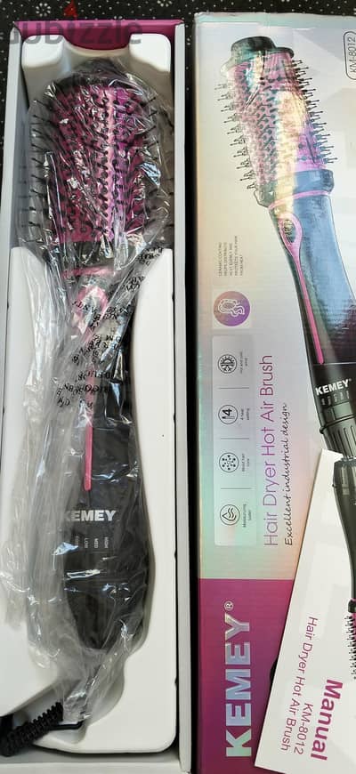 hair dryer hot ail brush
