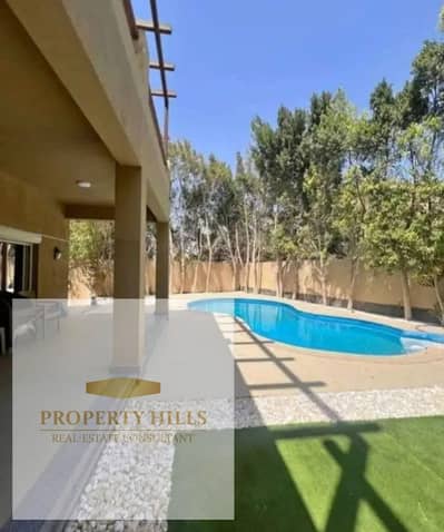 Corner Villa at the Lowest Price on the Market, Fully Finished and Ready for Viewing, by Hassan Allam in New Cairo, near the American University, Mountain View, and 90th Street.