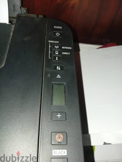 طابعة كانون Canon G3010 مستعملة بحالة ممتازة - واي فاي وخزانات مليانة