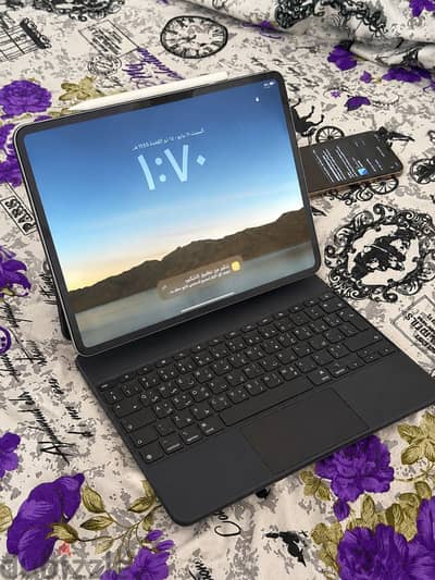 آيباد إير M3 13 إنش — بطارية 100%