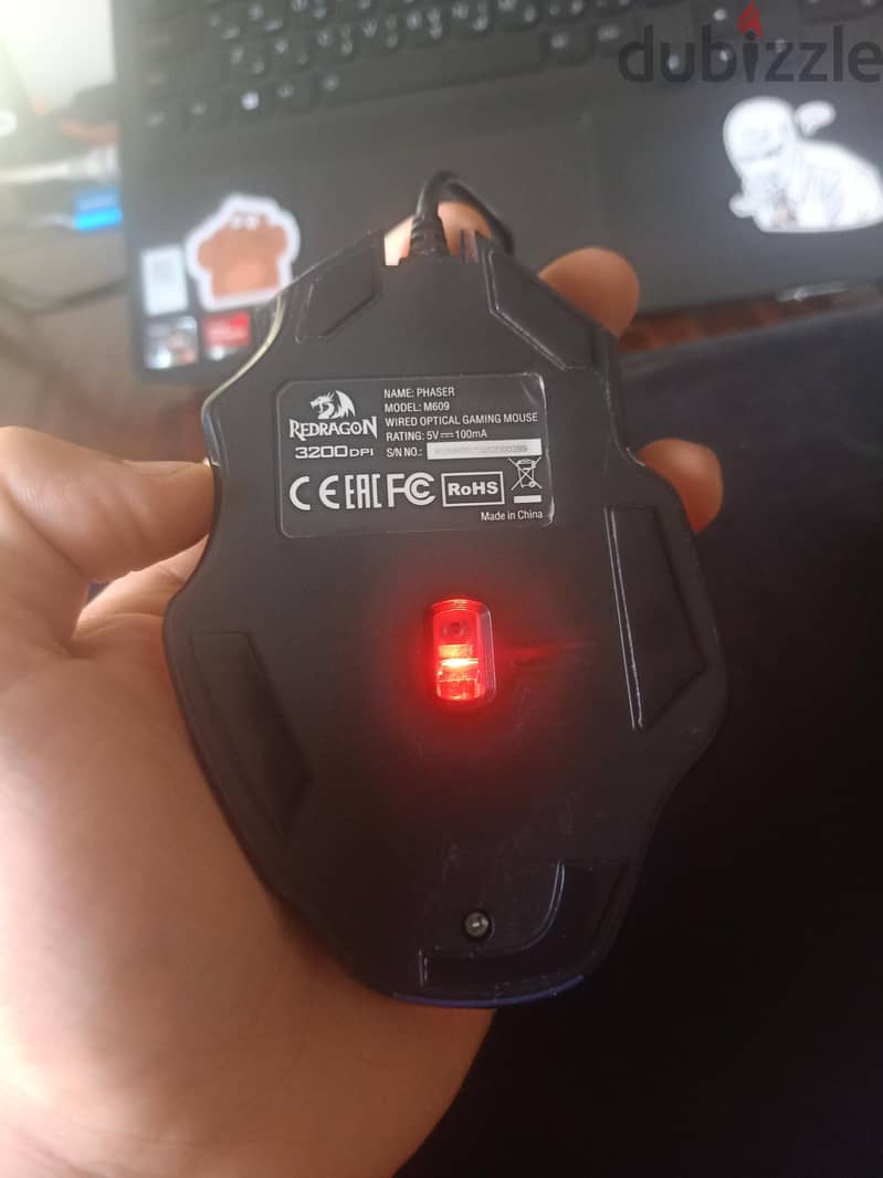mouse red dragon m609 1